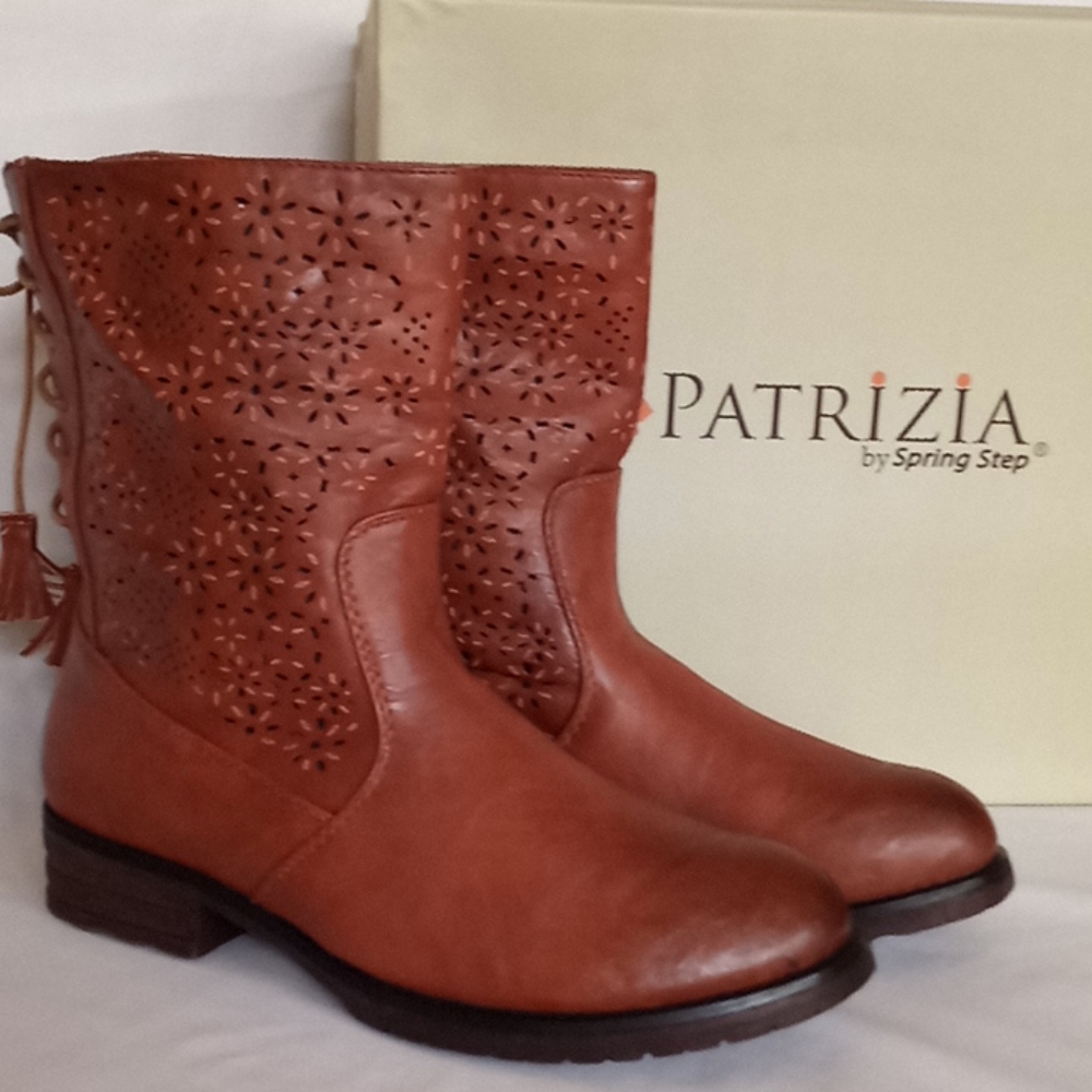 Spring Step Patrizia Women's Glassglow Camel Boot